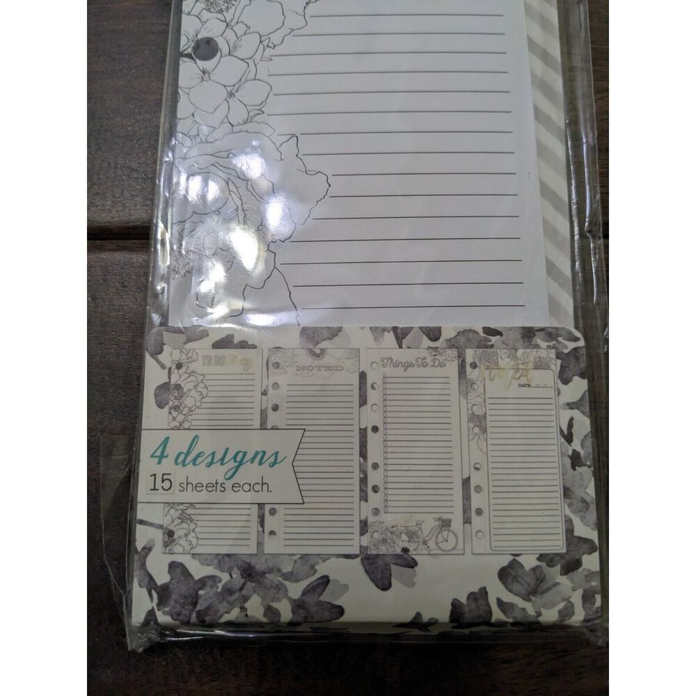 3/$20 The Prima Planner List Pad New 3.25x7"